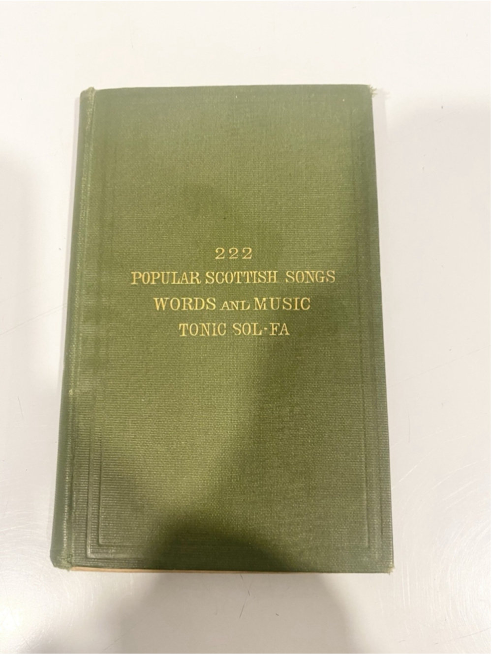 Antique 1800s 222 Popular Scottish Songs Tonic Sol-Fa Mozart Allan Glasgow